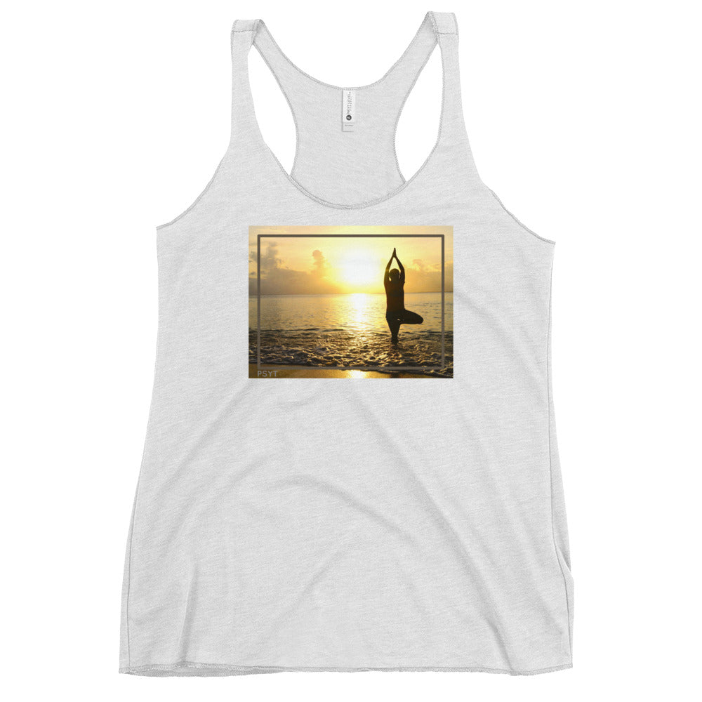 Sunrise Tree Pose Tank Top