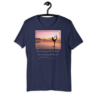 Sunset Dance Pose Quote Shirt