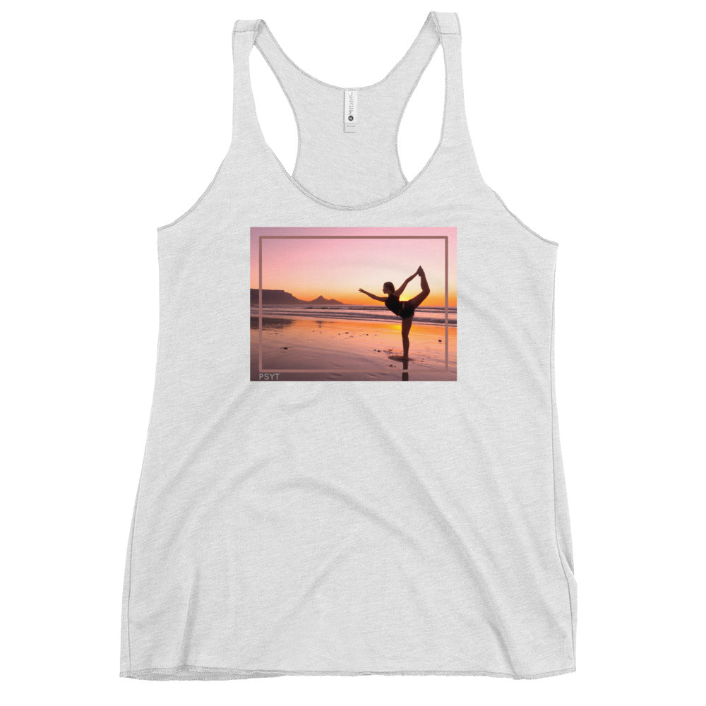 Sunset Dance Pose Tank Top