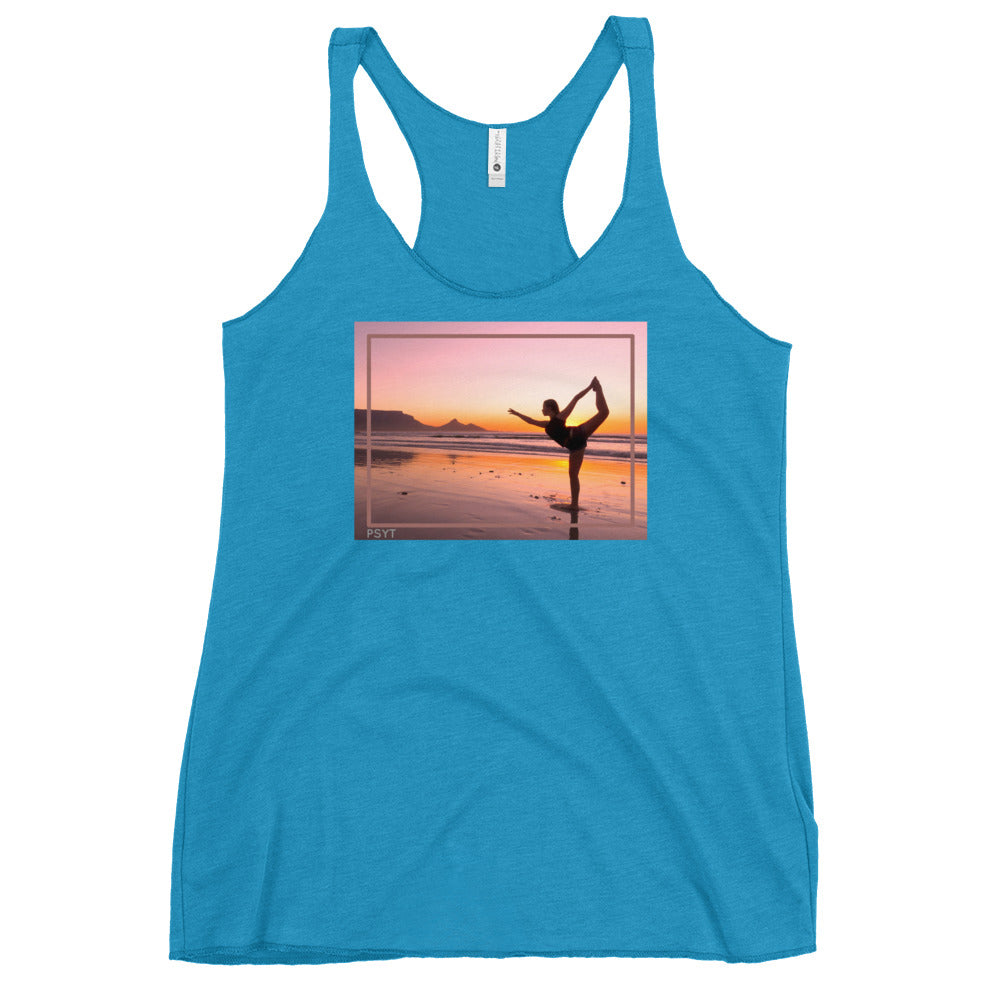 Sunset Dance Pose Tank Top