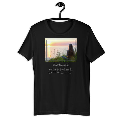 Sunset Meditation Quote Shirt