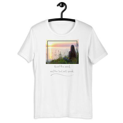 Sunset Meditation Quote Shirt