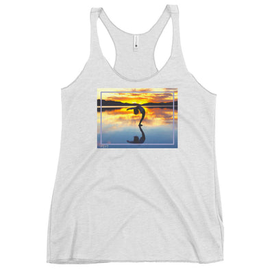 Sunset Salutation Pose Tank Top