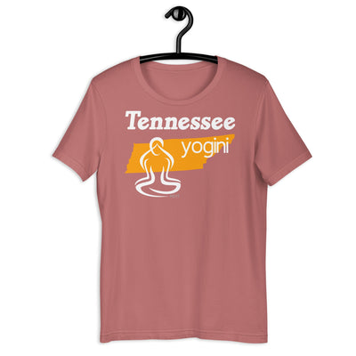 Tennessee Map Yogini Dark Shirt