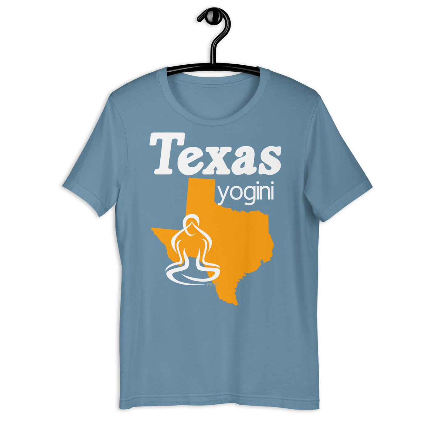 Texas Map Yogini Dark Shirt