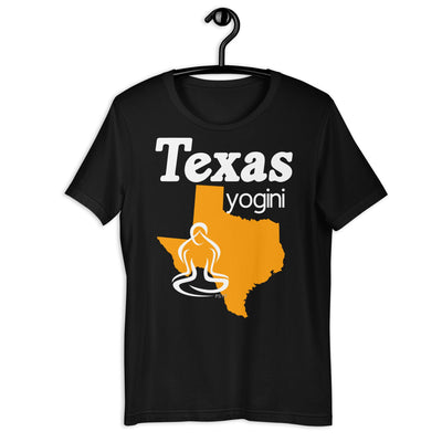 Texas Map Yogini Dark Shirt