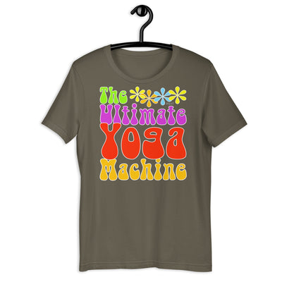 The Ultimate Yoga Machine Retro Groovy Shirt