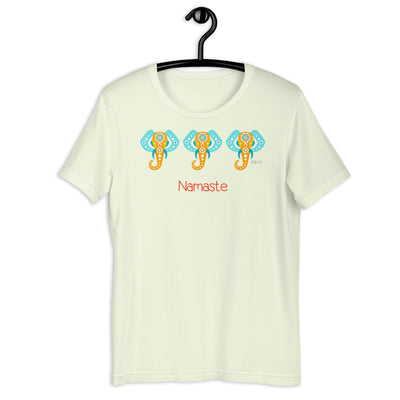 Three Elephants Namaste Shirt