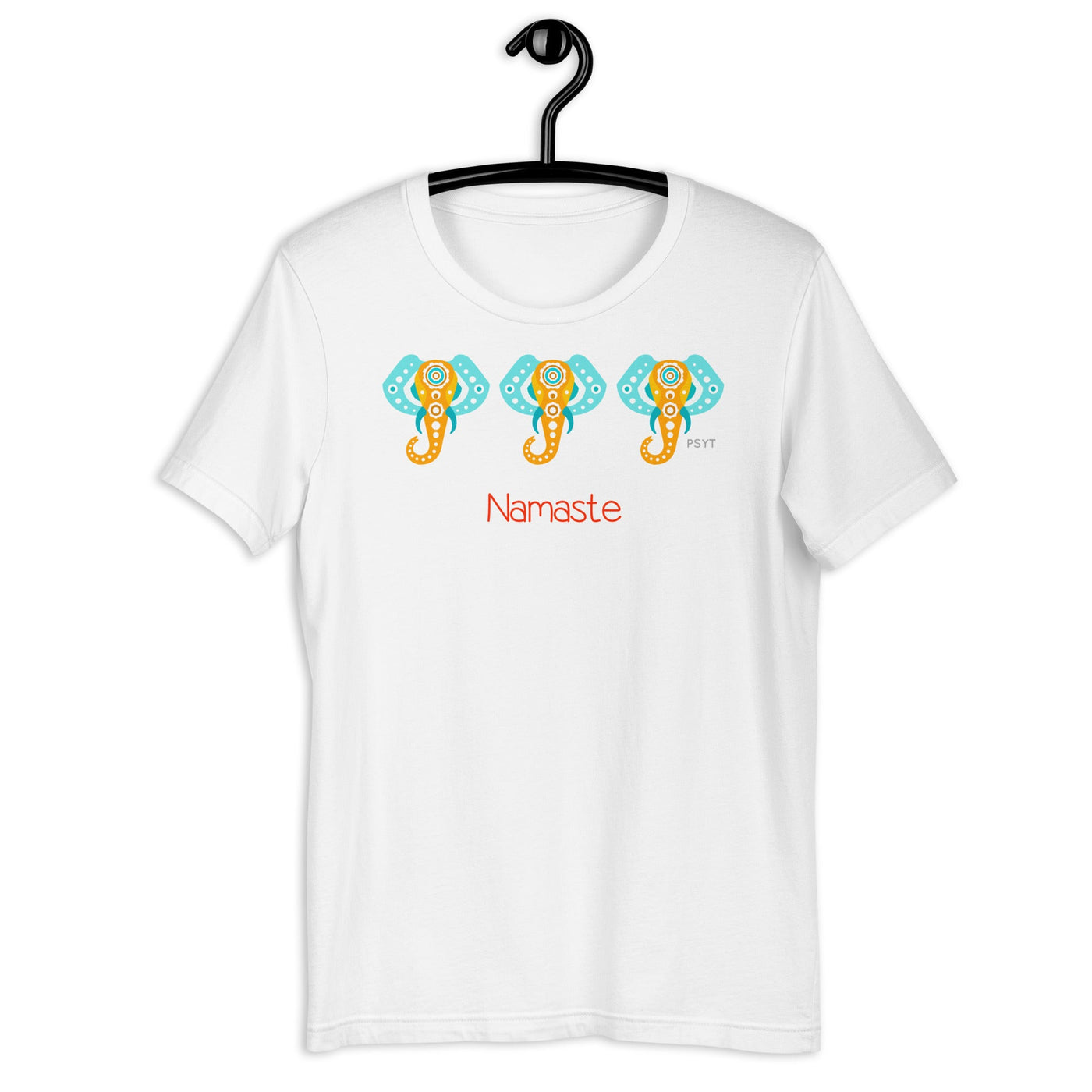 Three Elephants Namaste Shirt