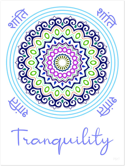 Tranquility - Inspirational Series 1 Poster