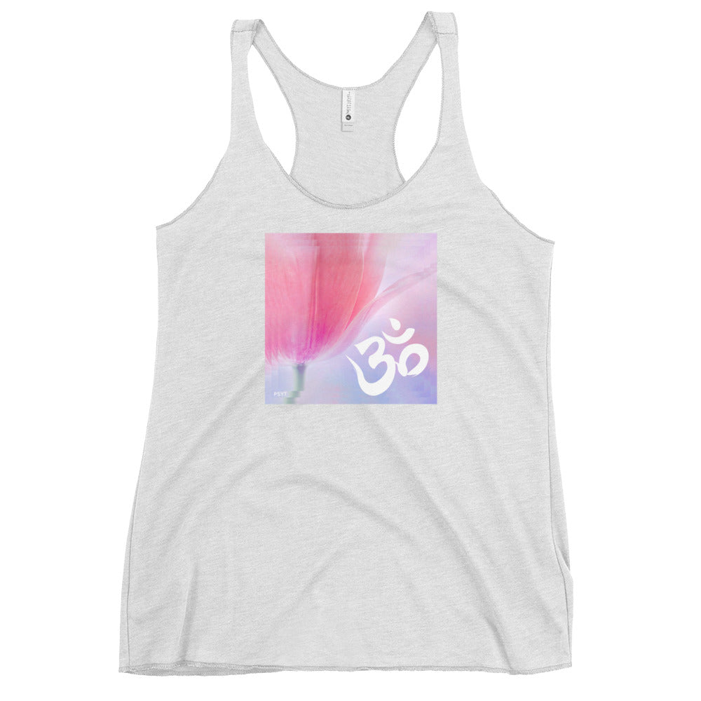 Tulip Flower Om Tank Top