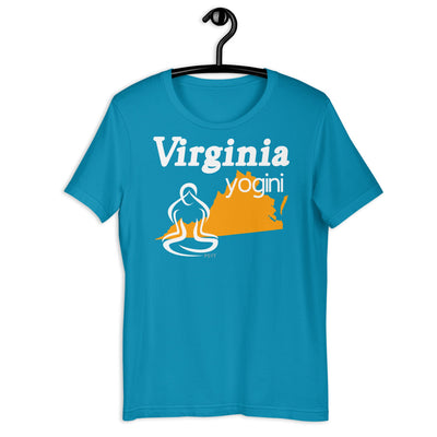 Virginia Map Yogini Dark Shirt