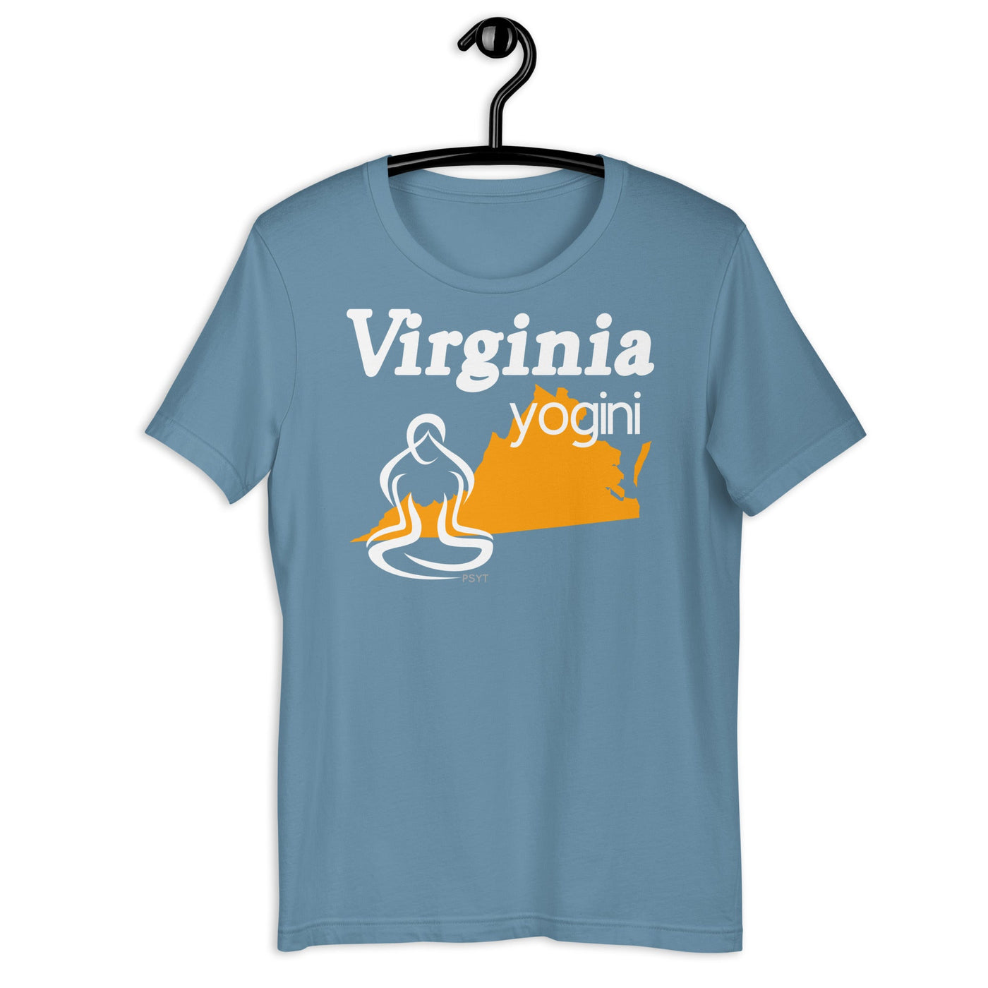 Virginia Map Yogini Dark Shirt