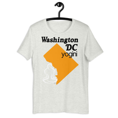 Washington DC Map Yogini Light Shirt