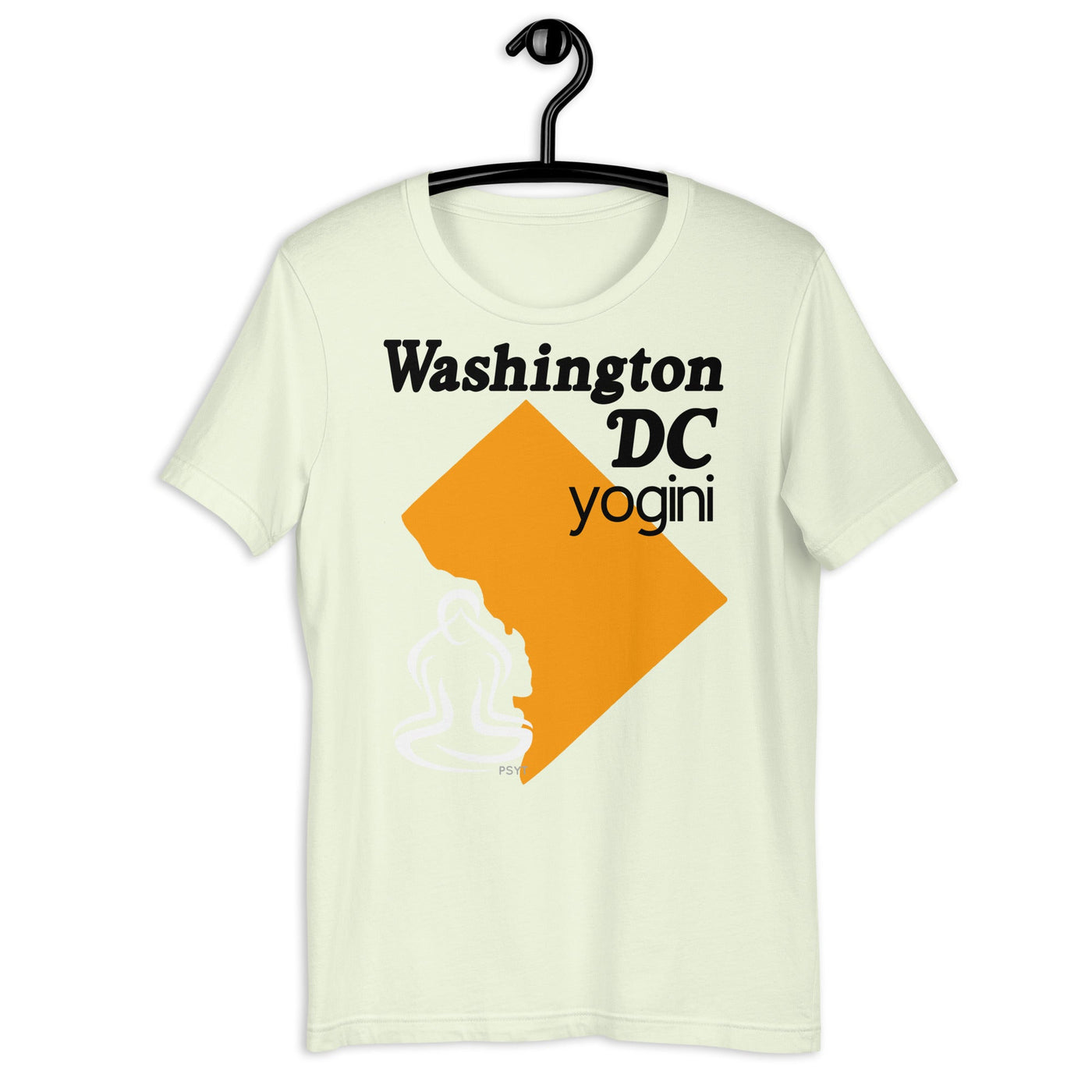 Washington DC Map Yogini Light Shirt