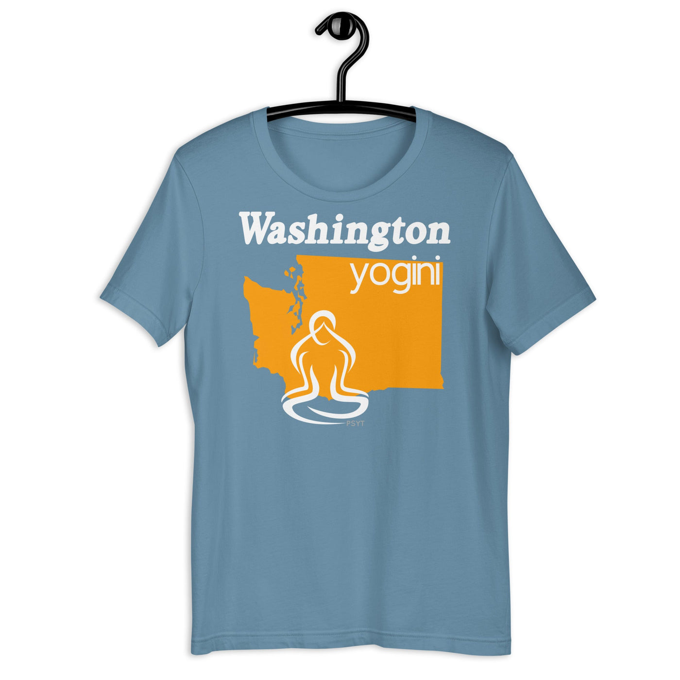 Washington Map Yogini Dark Shirt