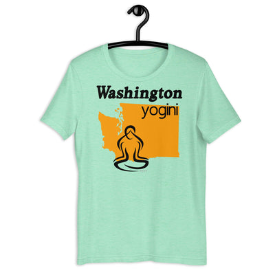 Washington Map Yogini Light Shirt