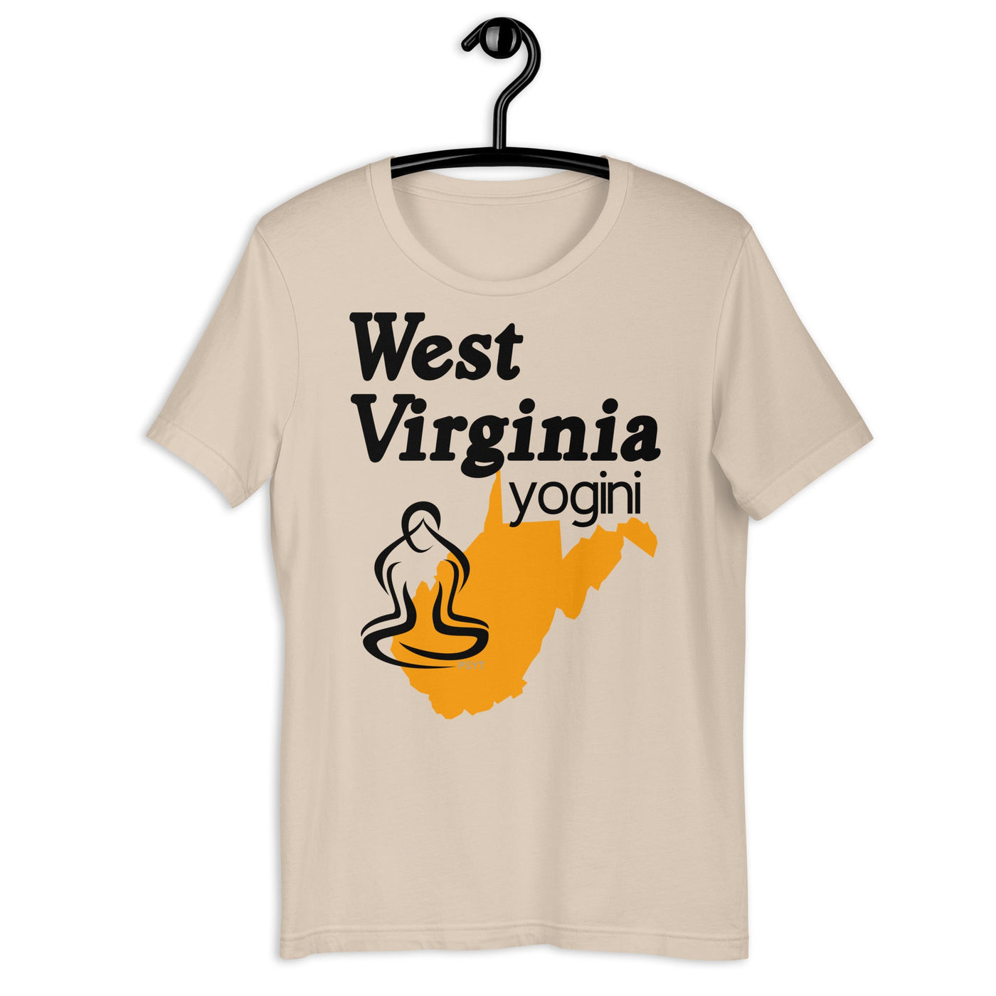 West Virginia Map Yogini Light Shirt