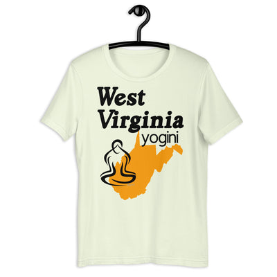 West Virginia Map Yogini Light Shirt