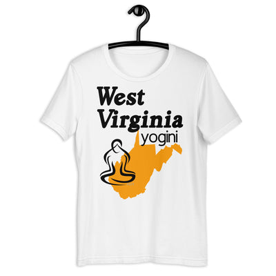 West Virginia Map Yogini Light Shirt