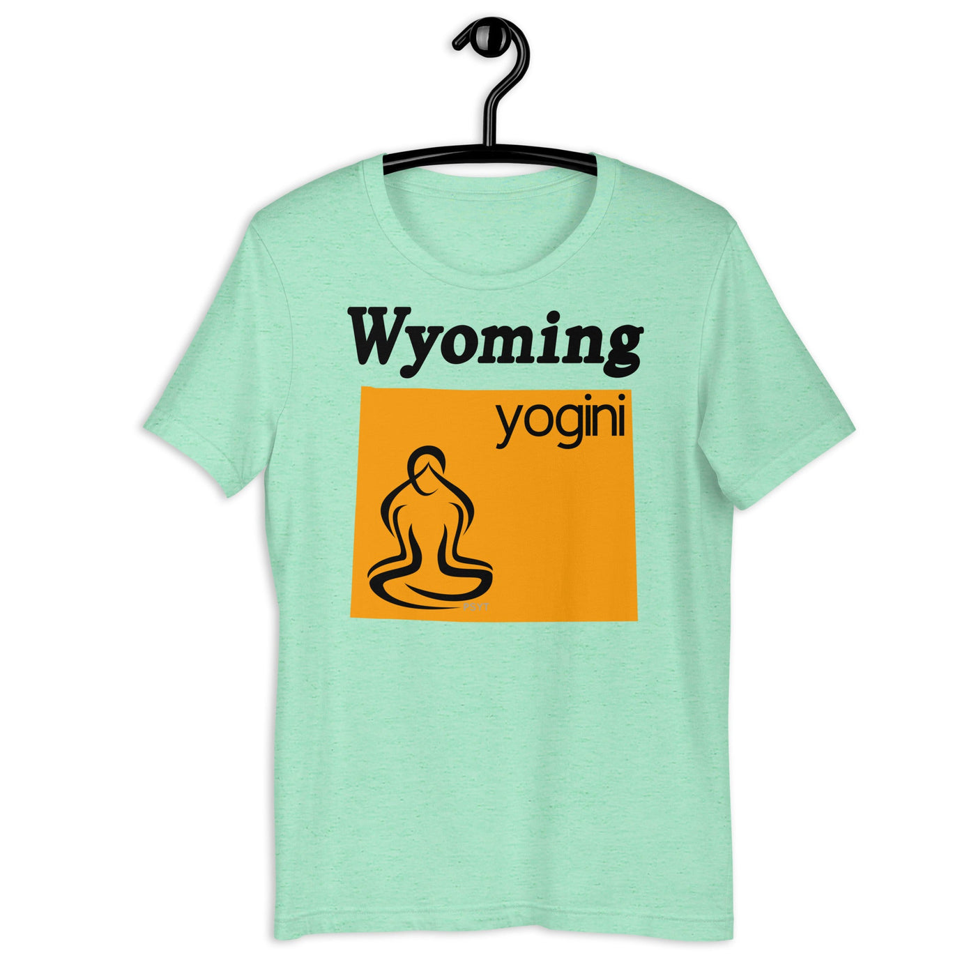 Wyoming Map Yogini Light Shirt