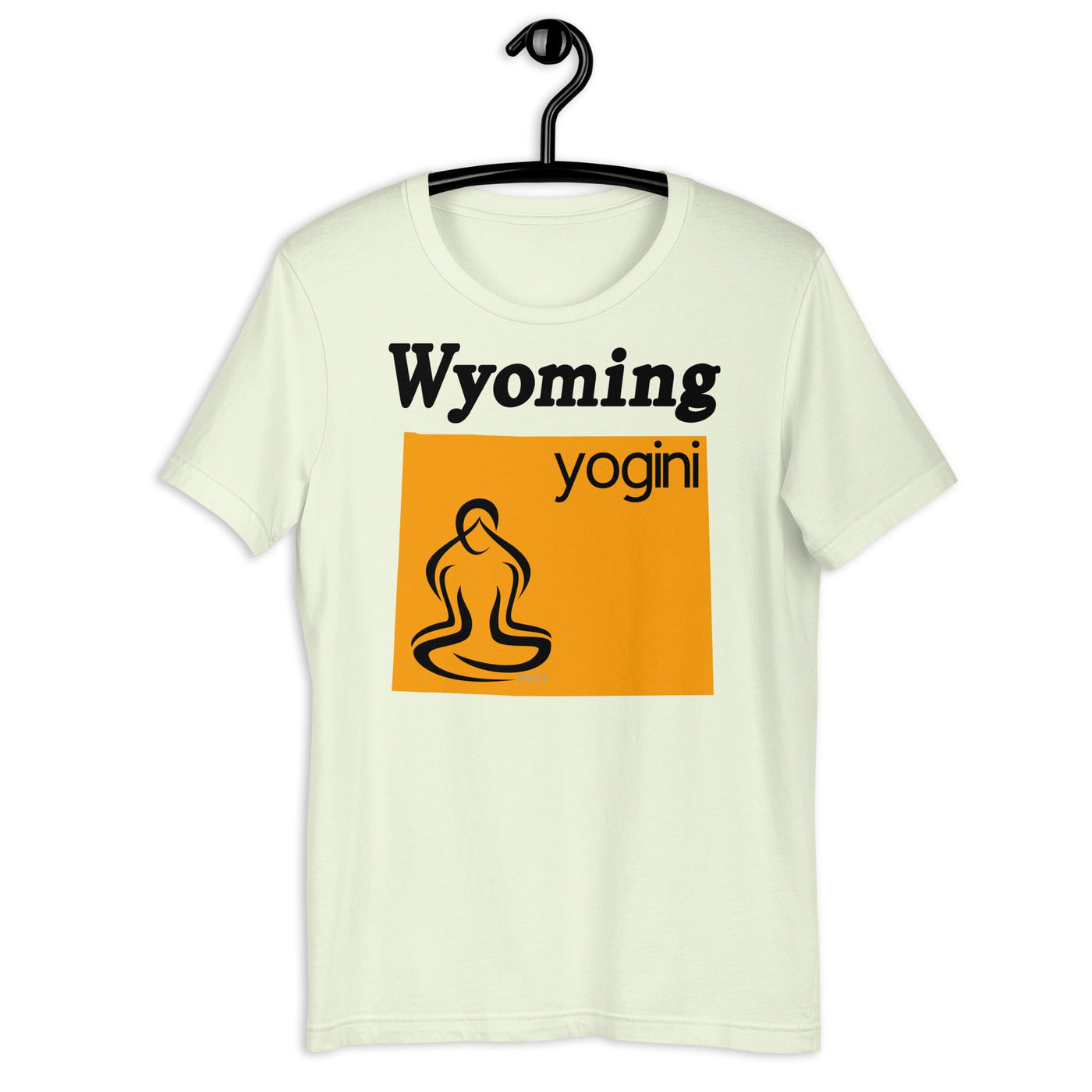 Wyoming Map Yogini Light Shirt