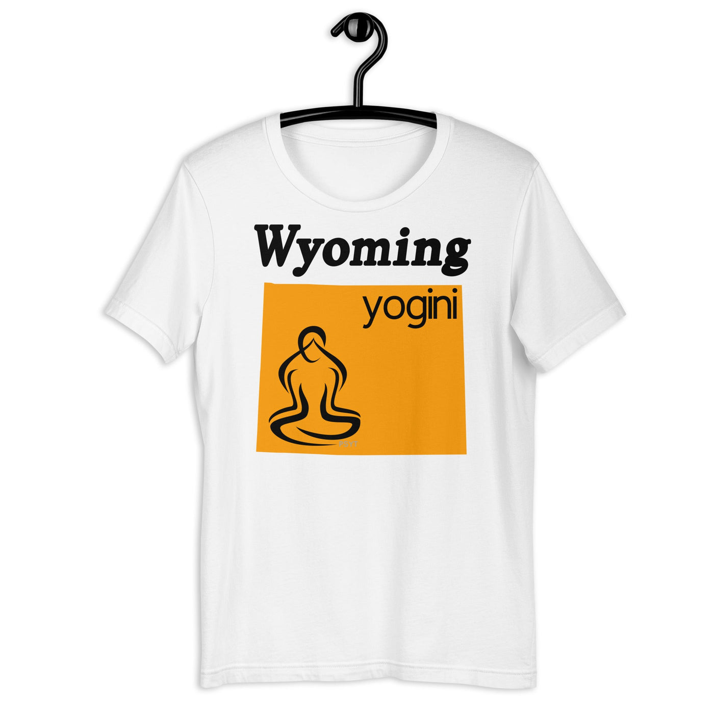 Wyoming Map Yogini Light Shirt