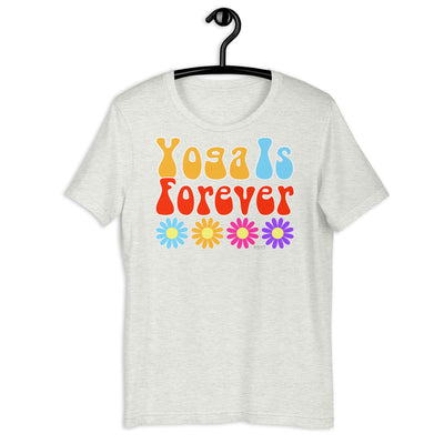 Yoga Is Forever Retro Groovy Shirt