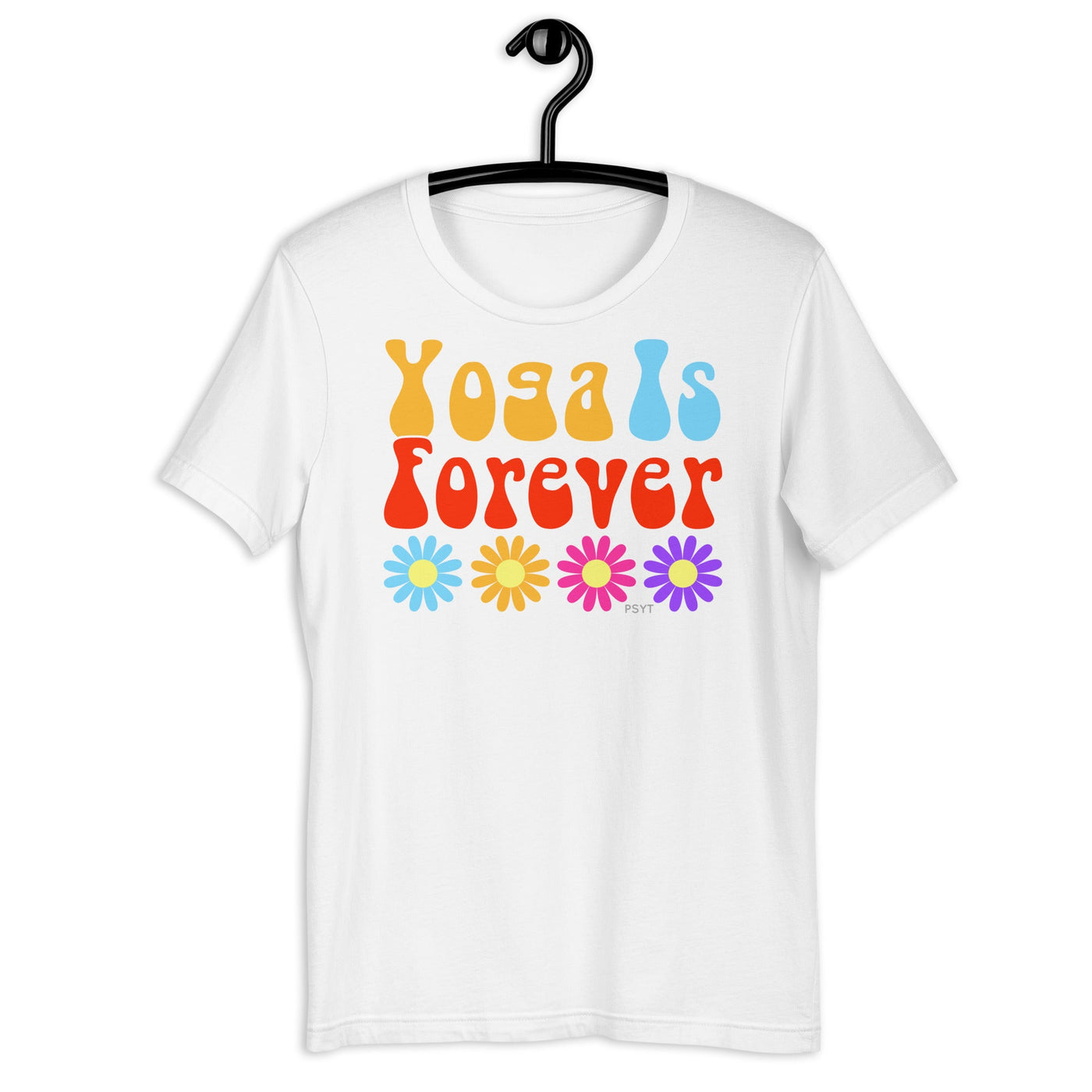 Yoga Is Forever Retro Groovy Shirt