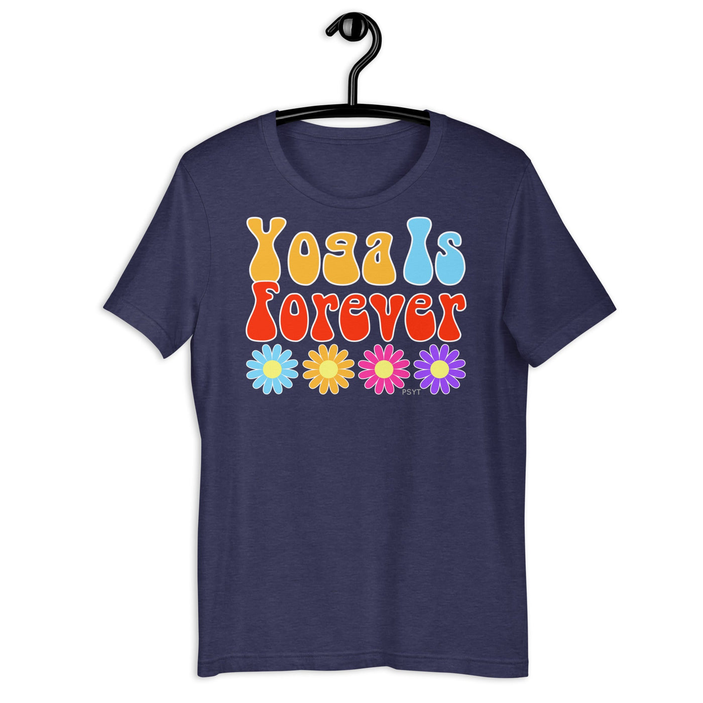 Yoga Is Forever Retro Groovy Shirt