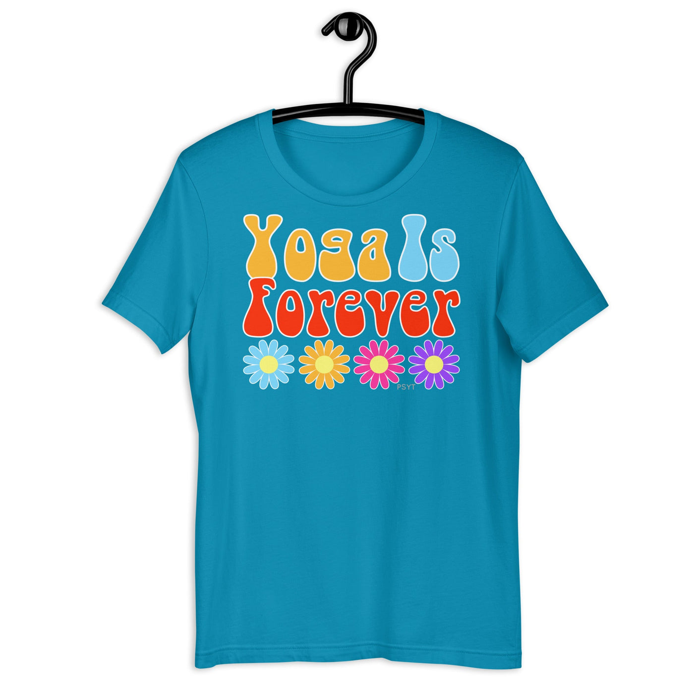 Yoga Is Forever Retro Groovy Shirt