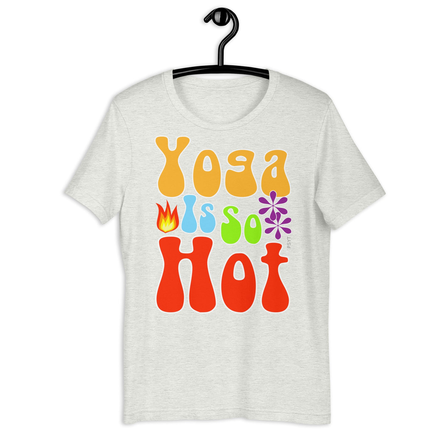 Yoga Is So Hot Retro Groovy Shirt