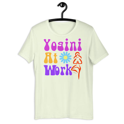 Yogini At Work Retro Groovy Shirt