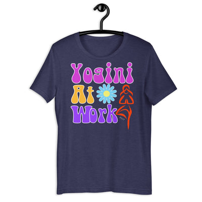 Yogini At Work Retro Groovy Shirt