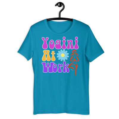 Yogini At Work Retro Groovy Shirt