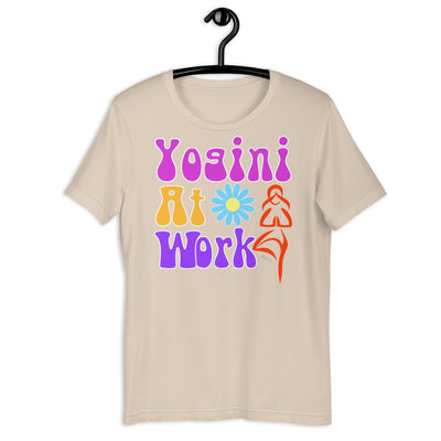 Yogini At Work Retro Groovy Shirt