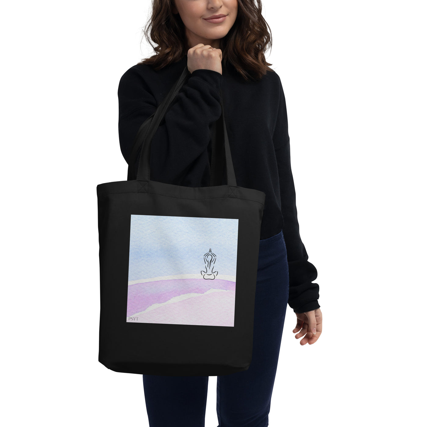 Zen Watercolor 23 Organic Tote Bag