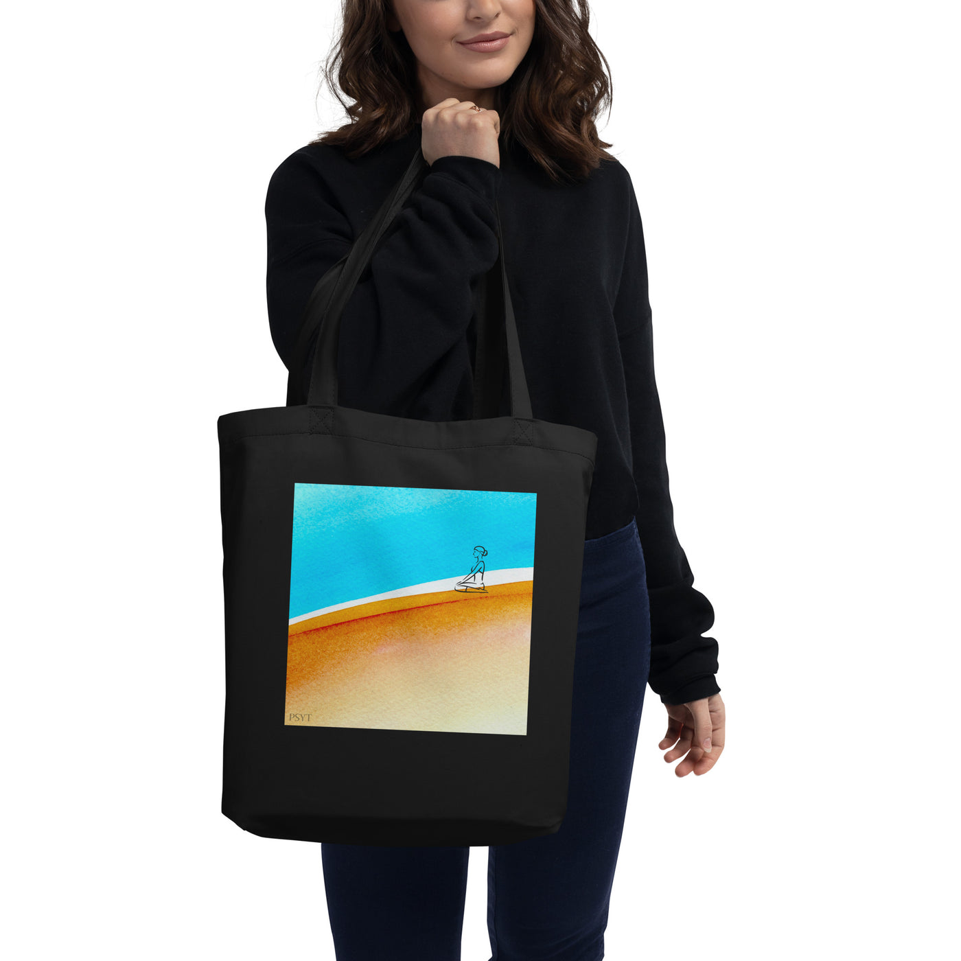 Zen Watercolor 14 Organic Tote Bag