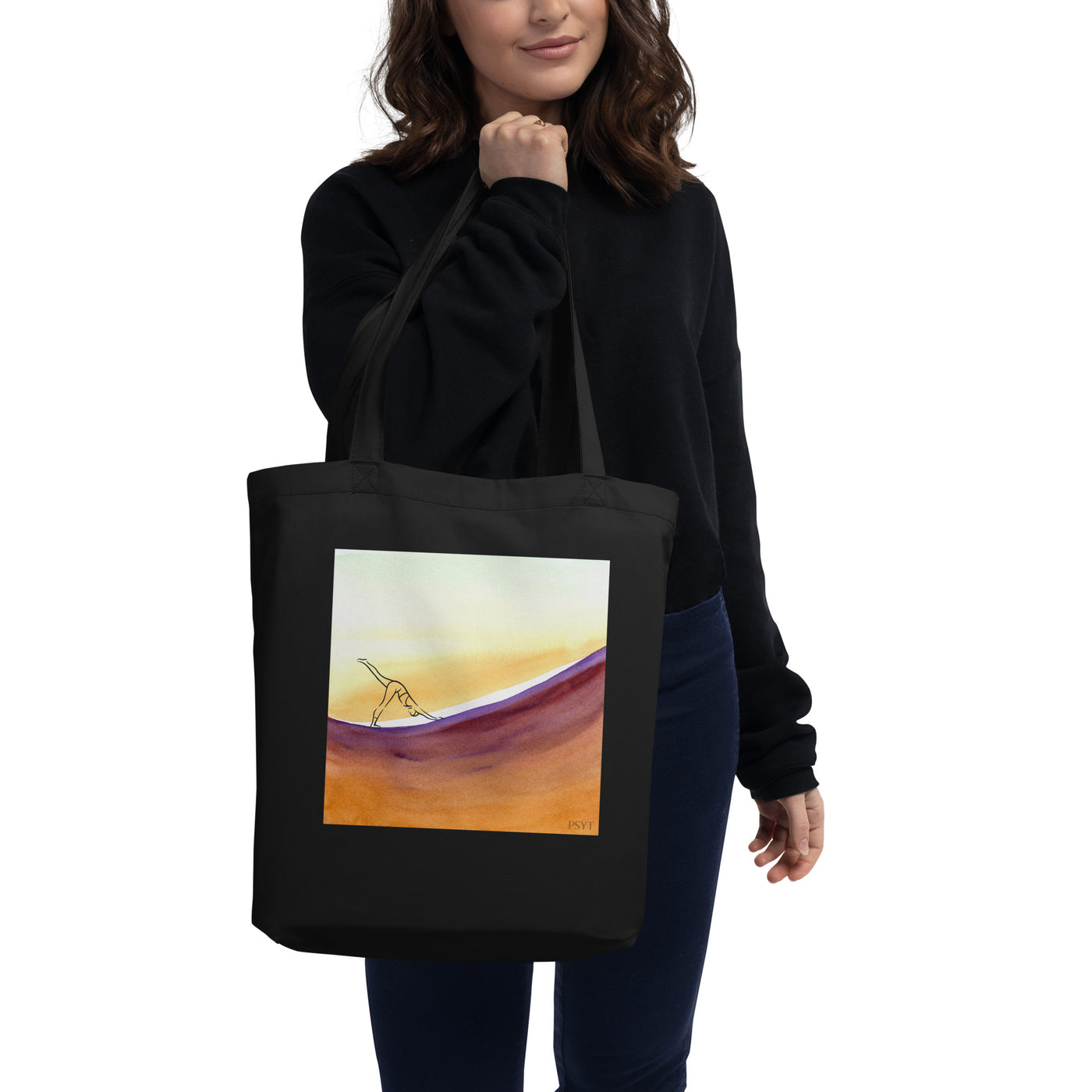 Zen Watercolor 6 Organic Tote Bag