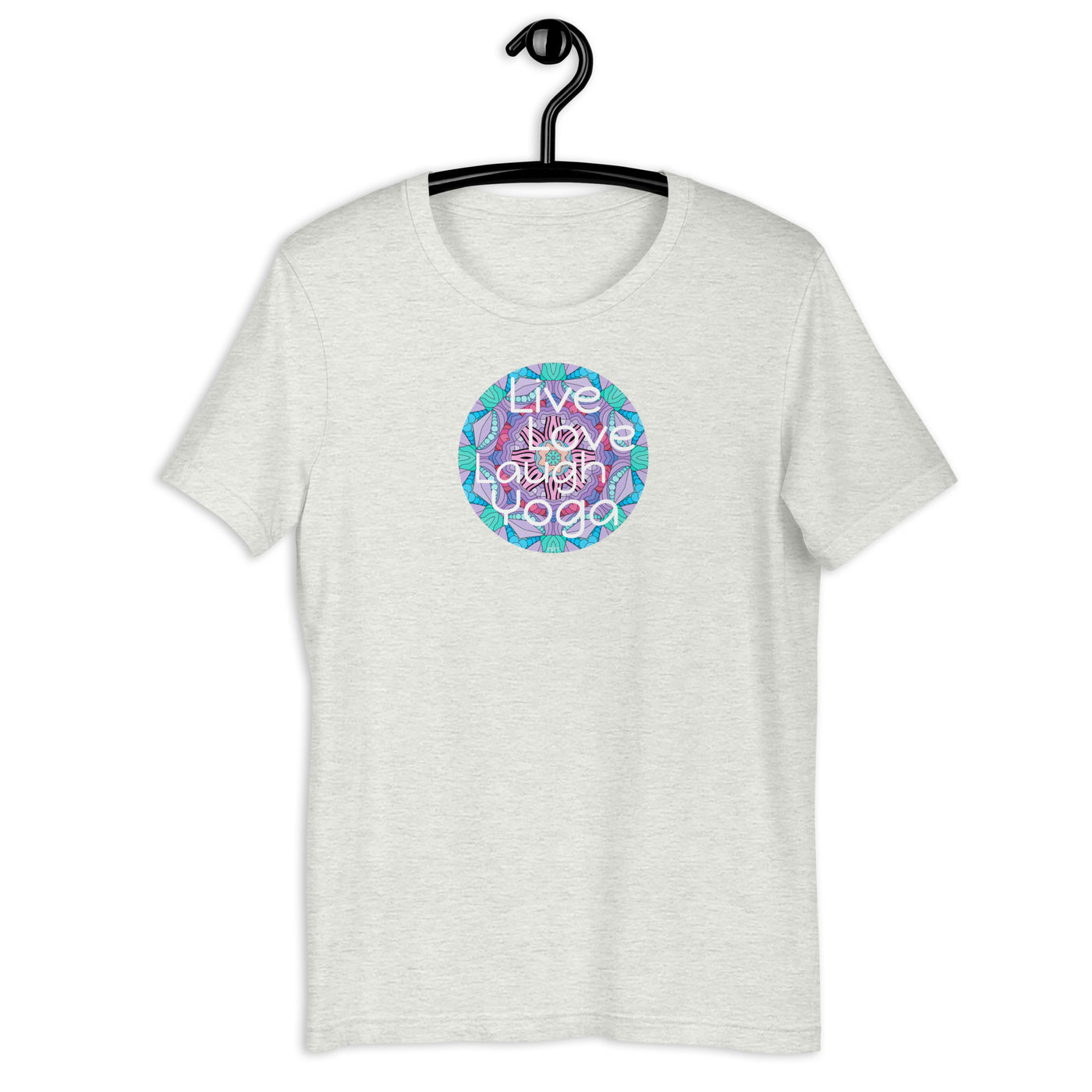 Live Love Laugh Yoga Mandala Shirt