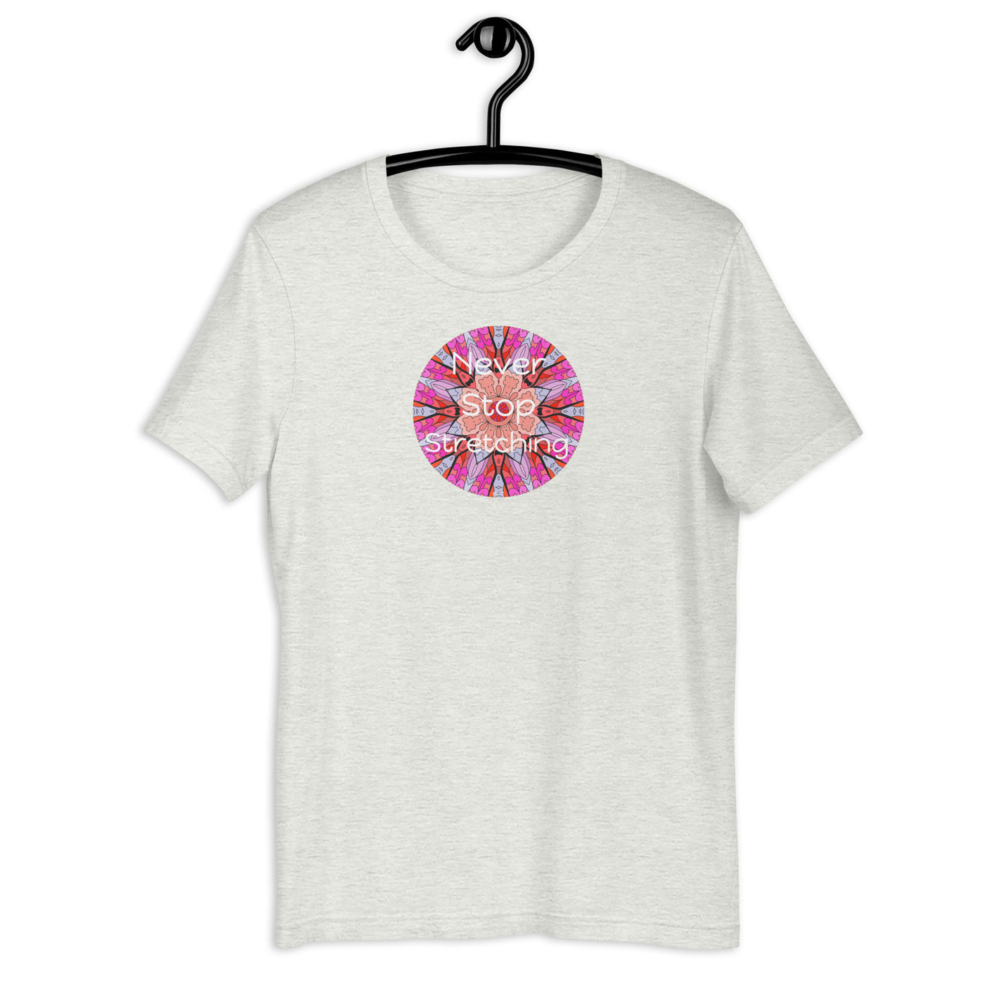 Never Stop Stretching Mandala Shirt