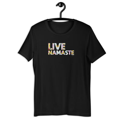 Live Namaste Mandala Word Shirt