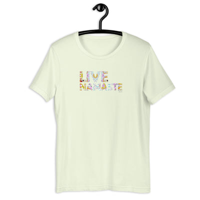 Live Namaste Mandala Word Shirt