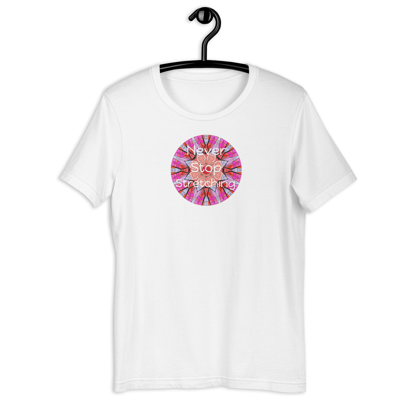 Never Stop Stretching Mandala Shirt