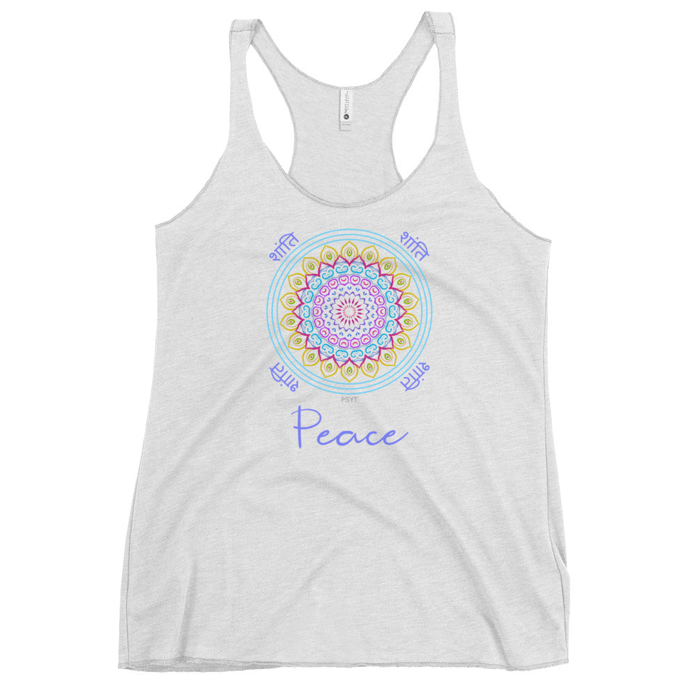 Peace Inspiration Mandala Tank Top