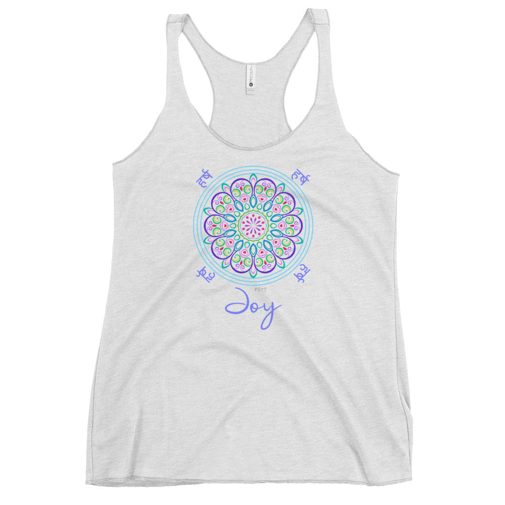 Joy Inspiration Mandala Tank Top