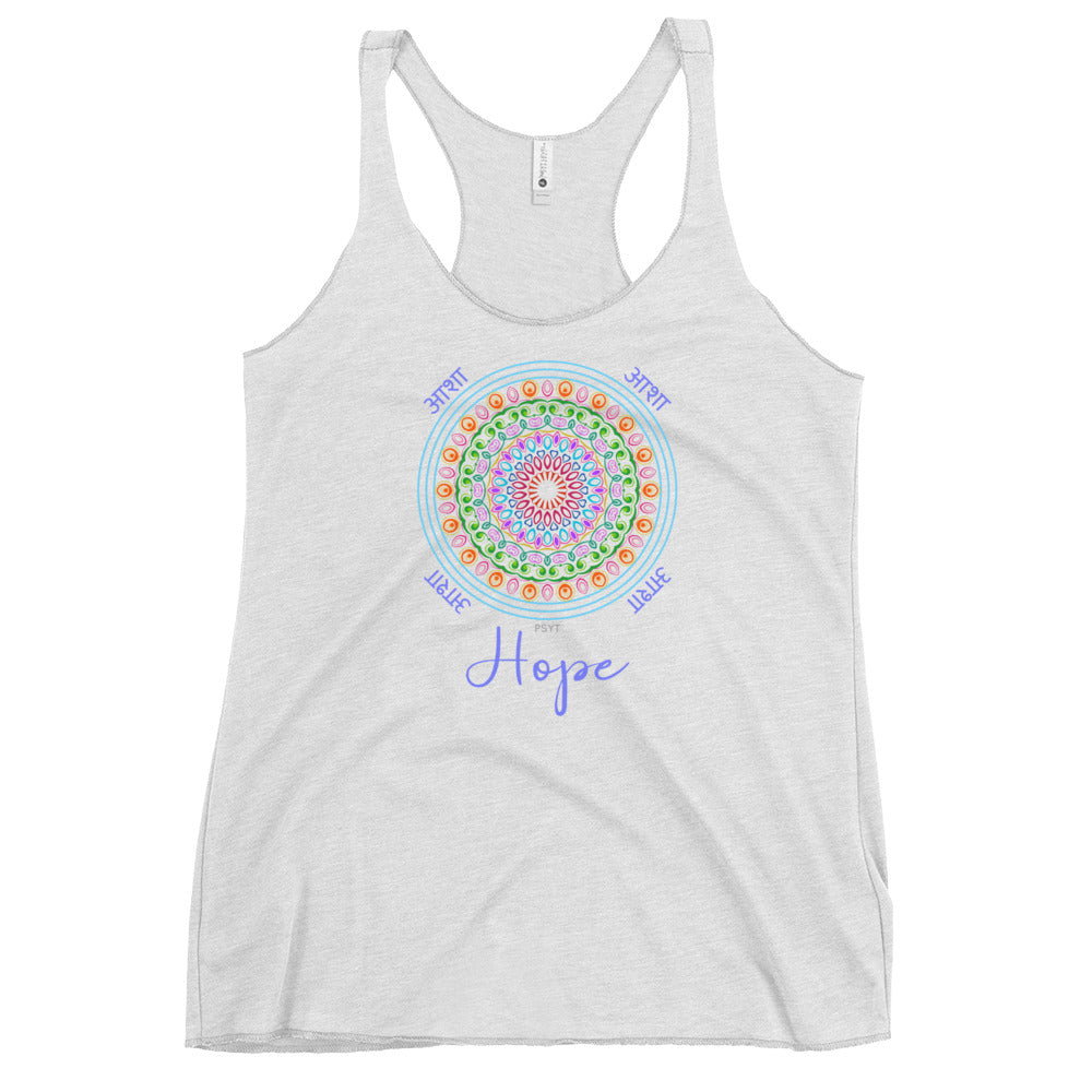 Hope Inspiration Mandala Tank Top