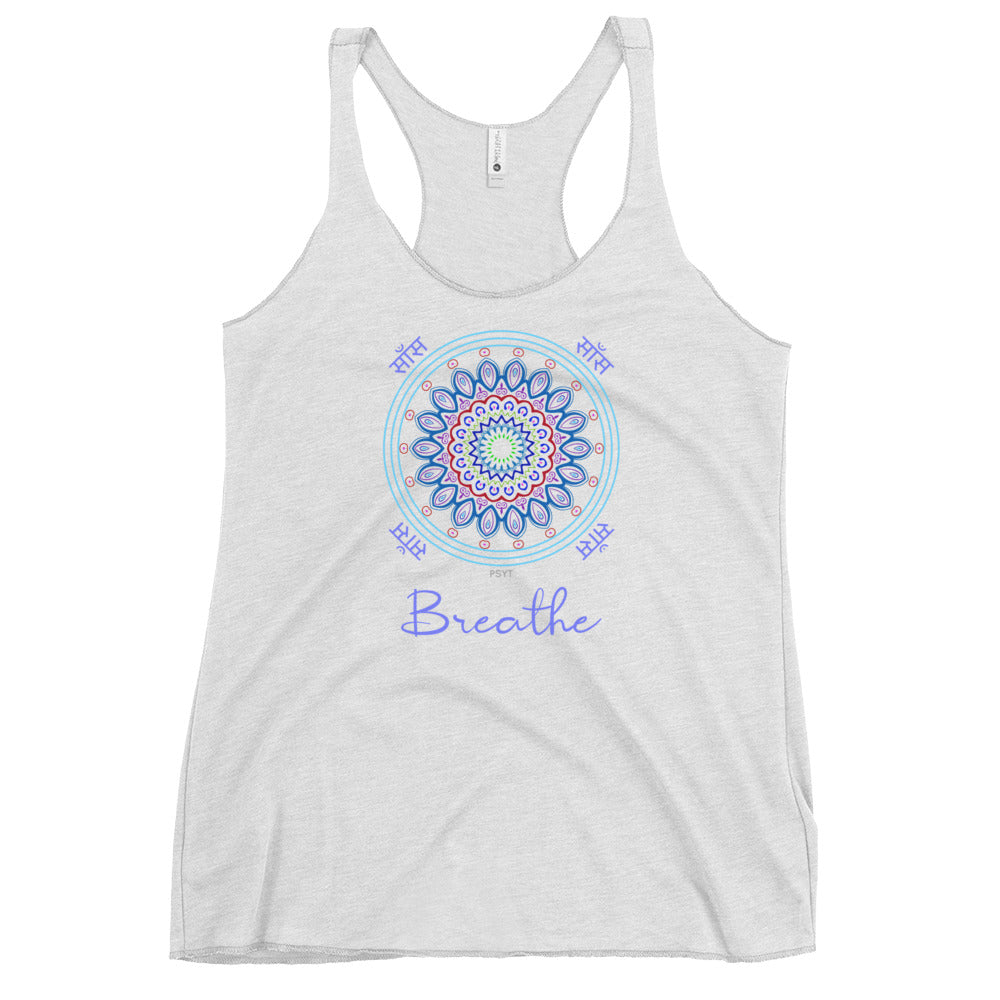 Breathe Inspiration Mandala Tank Top