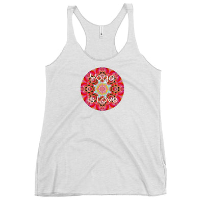 Yoga Is Love Mandala Tank Top