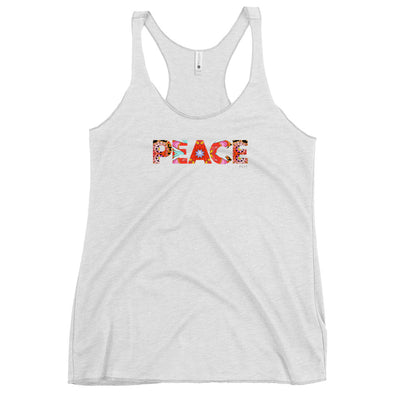 Peace Mandala Word Tank Top